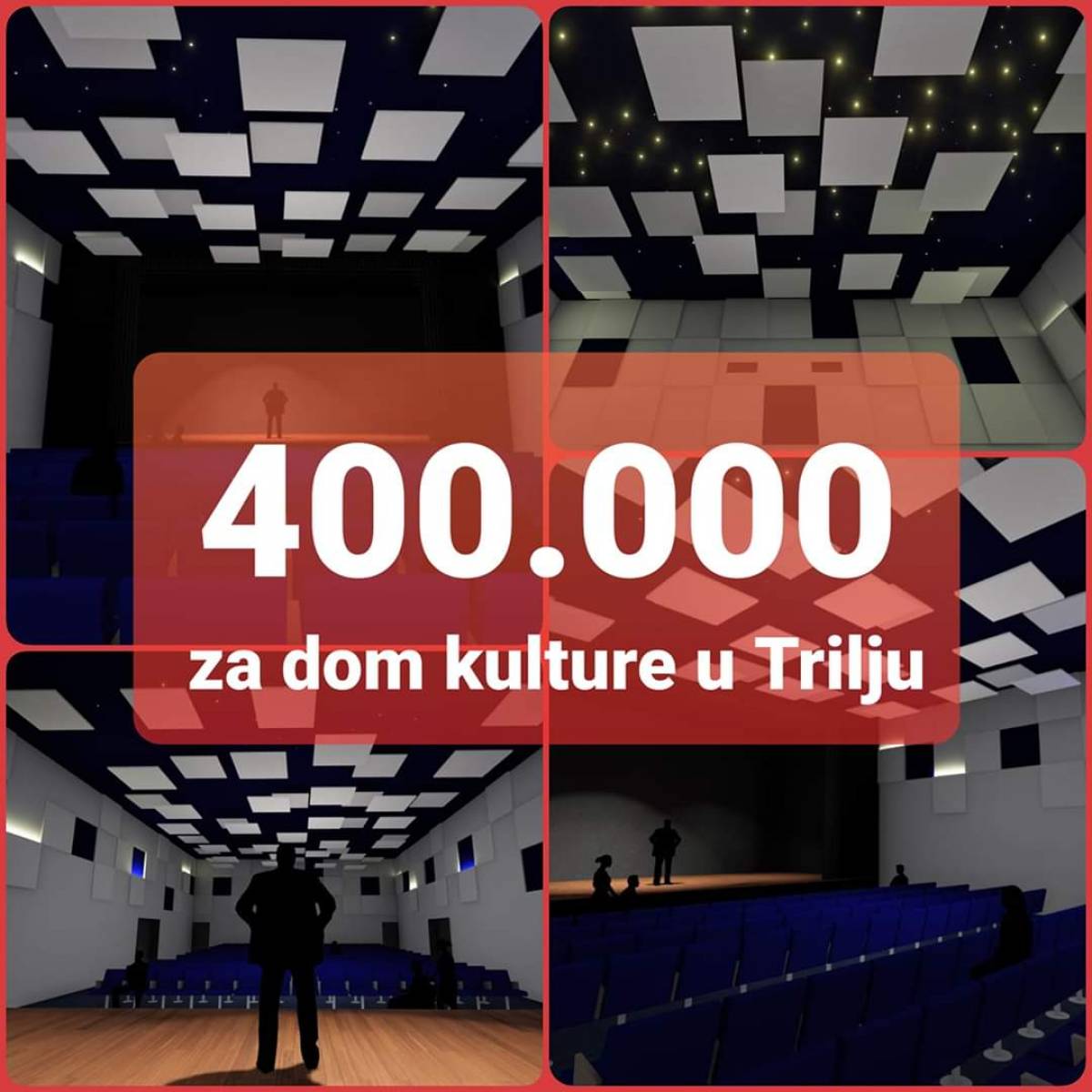 Ministarstvo kulture sufinancira projekt uređenja Doma kulture Trilj