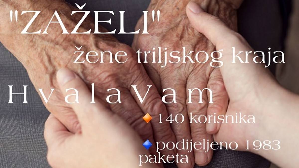 Grad Trilj se prijavio za nastavak projekta &quot;Zaželi&quot;