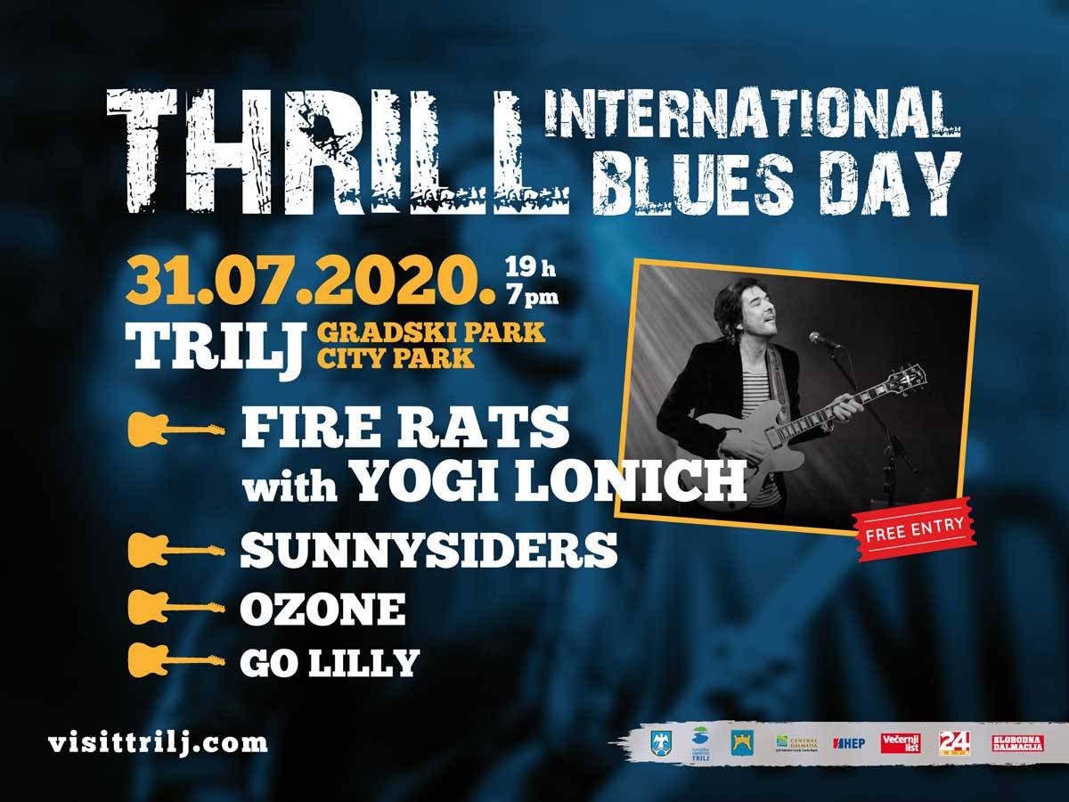 TZ Trilj organizira Thrill International Blues Day